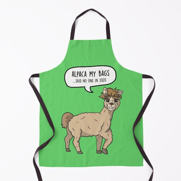 Artikelvorschau, Alpaca my Bags Said No One in 2020 - Alpaca Funny Cartoon Pun entworfen und verkauft von LEFDDesigns.