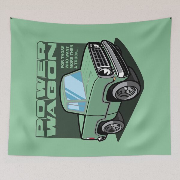 Item preview, Light Green - Power Wagon designed and sold by Justin Ellis.