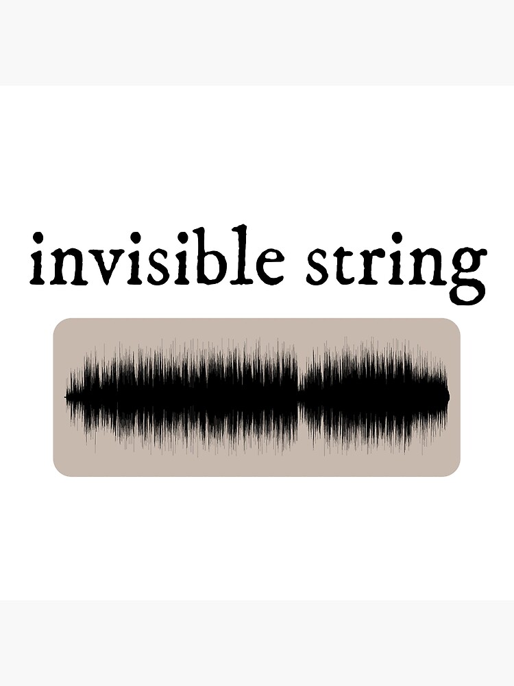 invisible-string-taylor-swift-folklore-poster-for-sale-by-quote-a-licious-redbubble