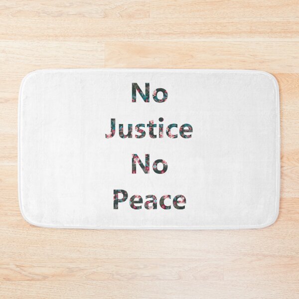 Item preview, No Justice No Peace - Floral designed and sold by mikaylawiser.