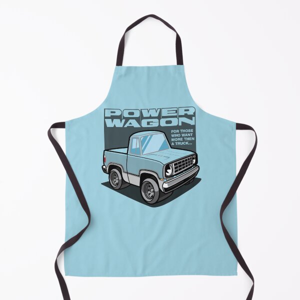 Item preview, Light Blue - Power Wagon (White Base) designed and sold by Justin Ellis.
