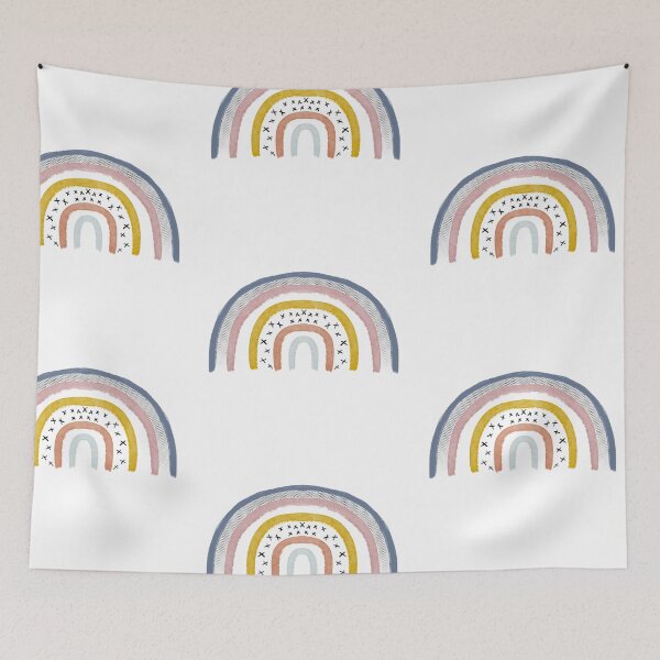 Item preview, Mid-century modern rainbow designed and sold by kayleetubbs.