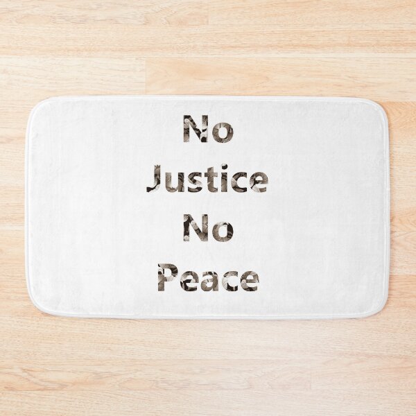 Item preview, No Justice No Peace - Gray Floral designed and sold by mikaylawiser.
