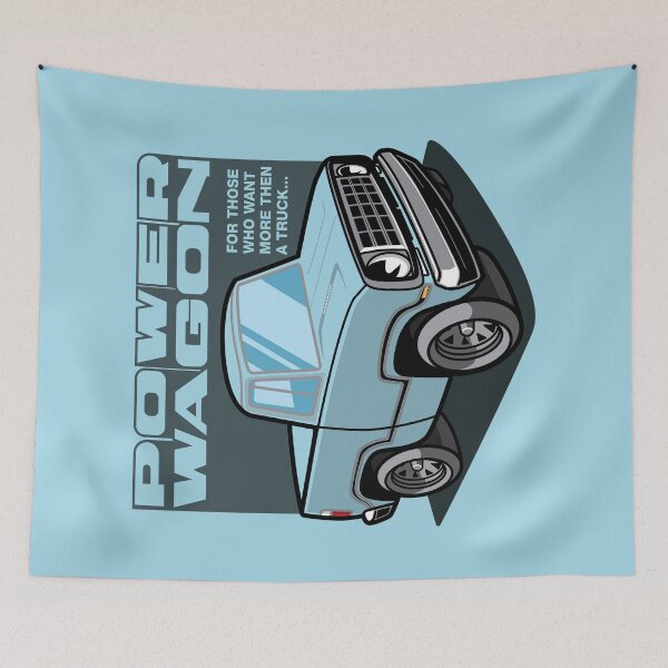 Item preview, Light Blue - Power Wagon designed and sold by Justin Ellis.