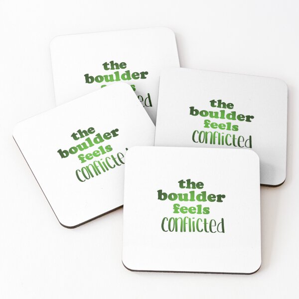 Item preview, The Boulder Feels Conflicted designed and sold by CreationCarson.