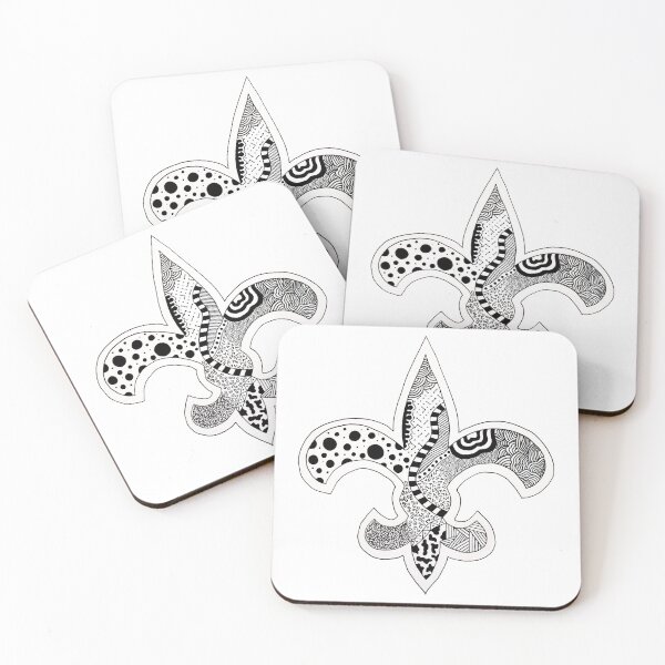 Item preview, Fluer de Lis - Doodle designed and sold by artbydmos.