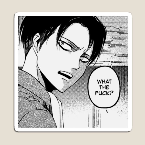 Levi Ackerman AOT Magnet