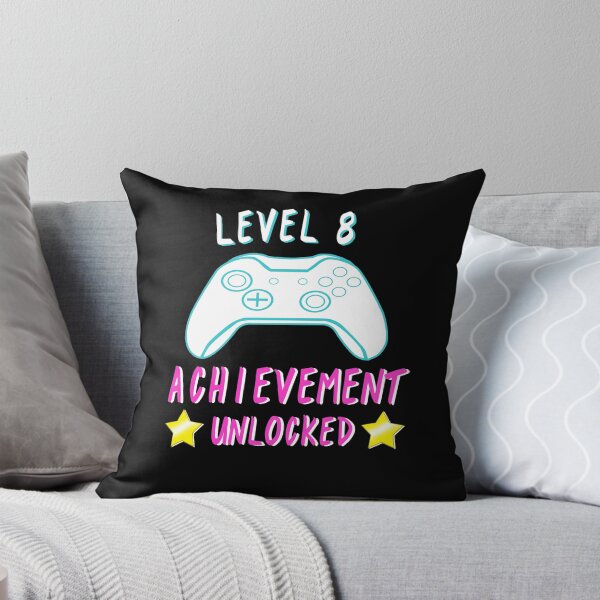 Item preview, Level 8 Birthday Achievement Unlocked Video Gamer designed and sold by NicholiCosplay.