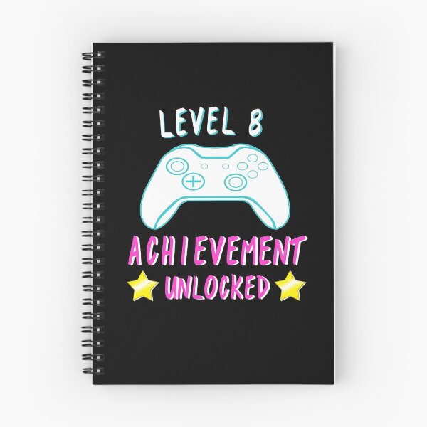 Item preview, Level 8 Birthday Achievement Unlocked Video Gamer designed and sold by NicholiCosplay.