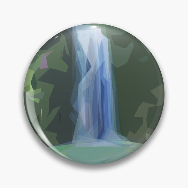 Item preview, Rainforest Waterfall Graphic designed and sold by Randell Burke.