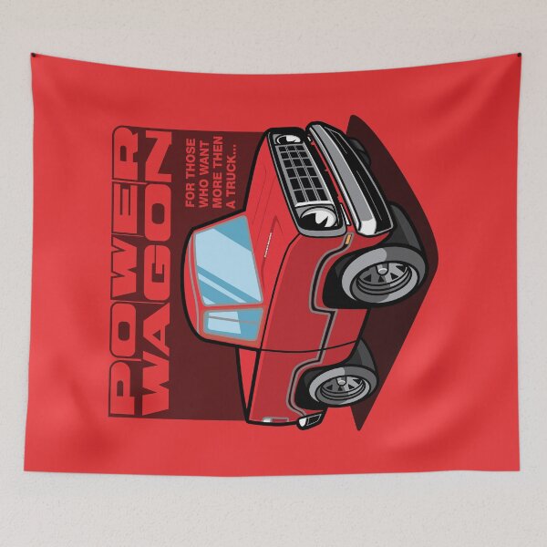 Item preview, Bright Truck Red - Power Wagon designed and sold by Justin Ellis.