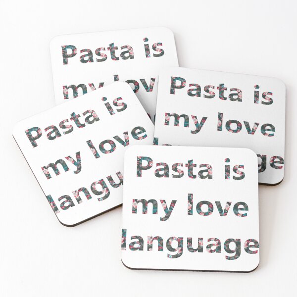 Item preview, Pasta is my Love Language - Floral designed and sold by mikaylawiser.