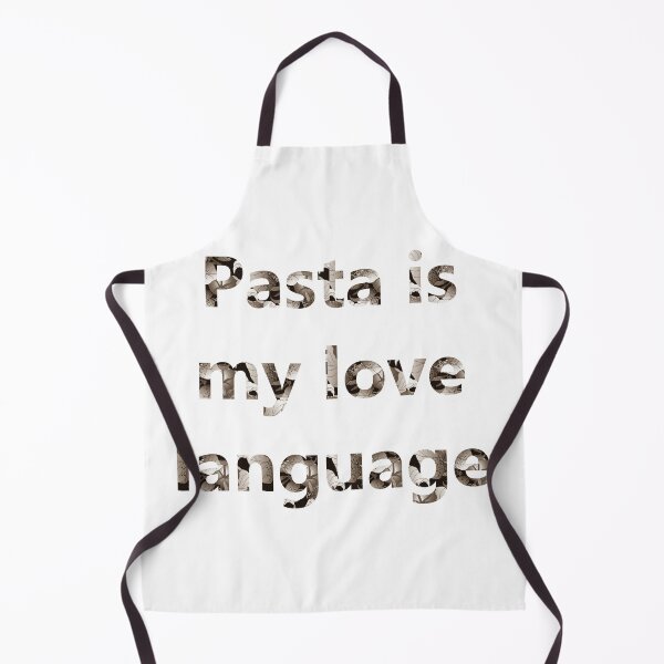 Item preview, Pasta is my Love Language - Gray Floral designed and sold by mikaylawiser.