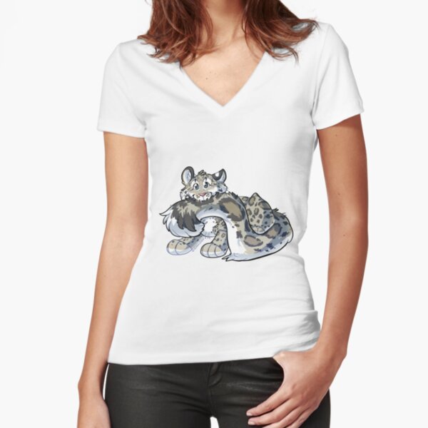 Fitted V-Neck T-Shirt