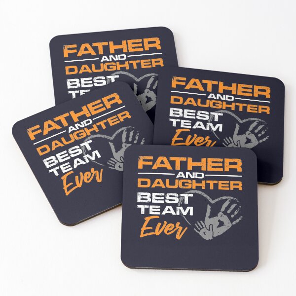 Item preview, Father and Daughter Best Team Ever Fathers Day designed and sold by mmos.
