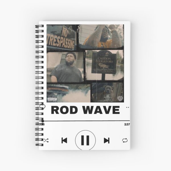 Rod wave Spiral Notebook