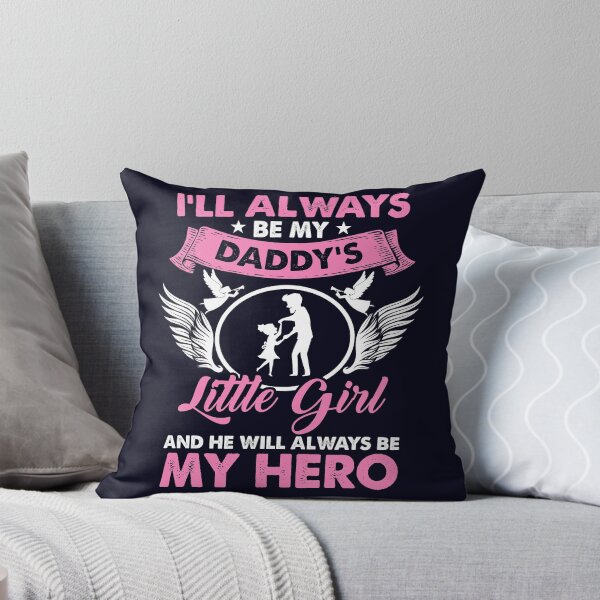 Item preview, I'll Always Be My Daddy's Little Girl and He Will Always Be My Hero Fathers Day designed and sold by mmos.