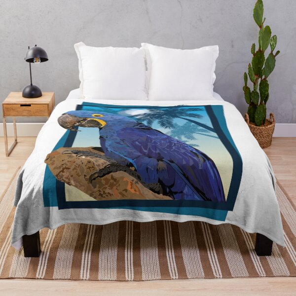 Item preview, Hyacinth macaw designed and sold by obscurite.