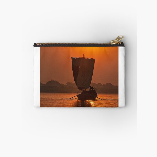 Item preview, Sailing down the Ganges at Sunset designed and sold by photograham.