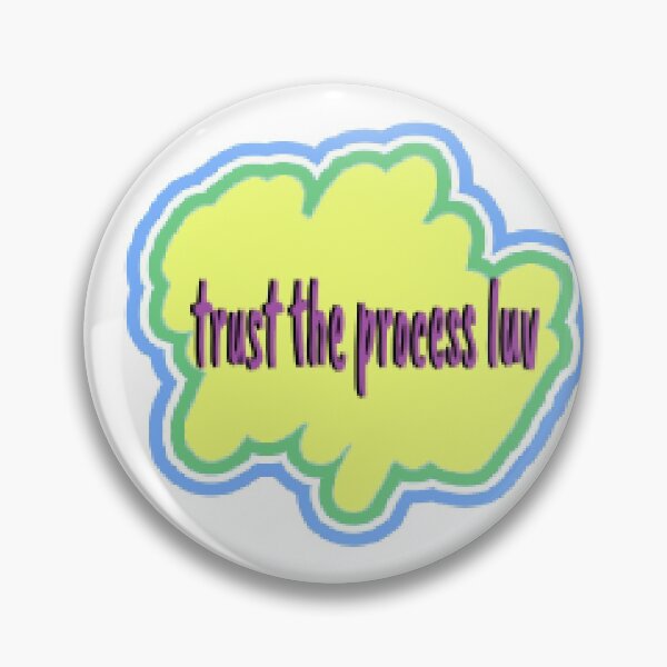 Item preview, super cute trust the process luv sticker  designed and sold by shaynaaaa.
