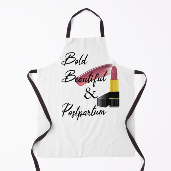 Item preview, Feminist bold beautiful and postpartum mother positive self image design designed and sold by sinceanna.