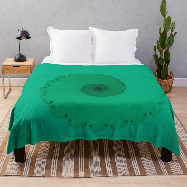 Item preview, Tropical Cyan Spiral Design designed and sold by popgrunge.