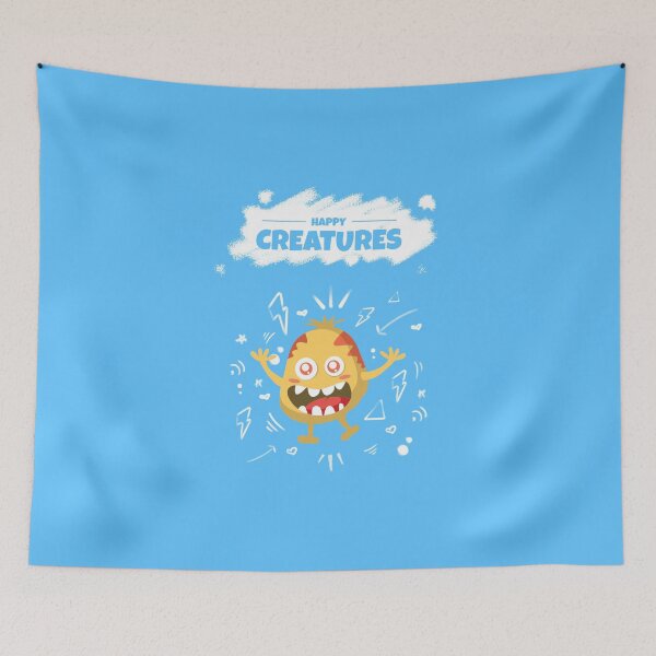 Item preview, Happy Creatures designed and sold by AladdinMktgs.