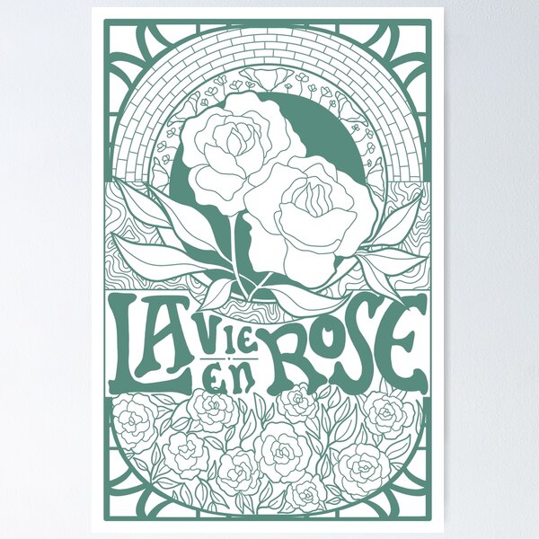 La Vie En Rose Poster - Posterton