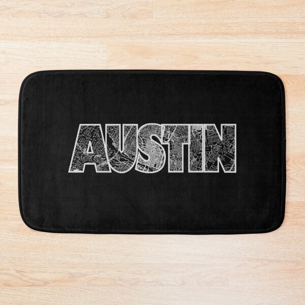 Item preview, Austin Texas Street Map designed and sold by thestreetslocal.