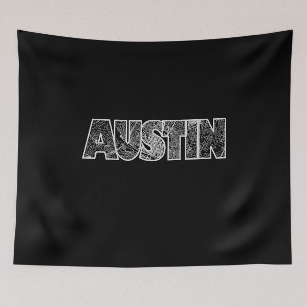 Item preview, Austin Texas Street Map designed and sold by thestreetslocal.