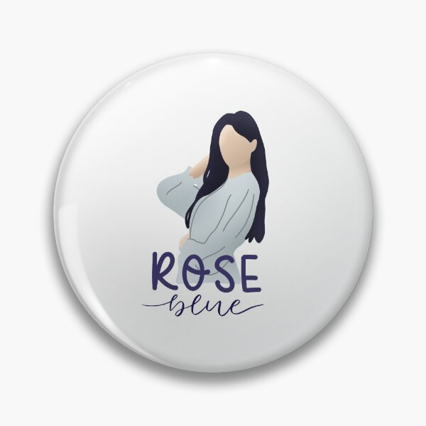 Item preview, Jiu R.o.S.E. Blue Sticker designed and sold by rayajournals.