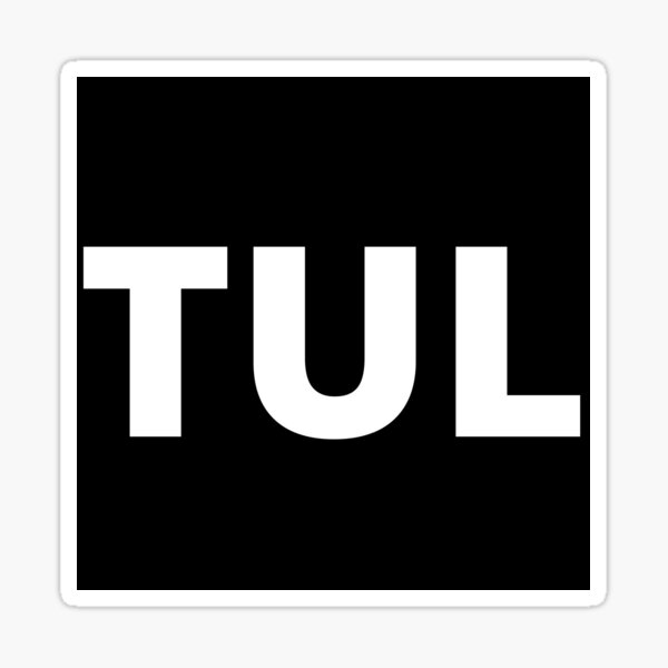 TheCoffeeCupLife: Tulsa TUL Gear Sticker