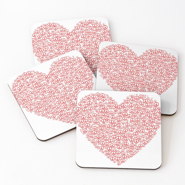 Item preview, peace heart designed and sold by beoubeou.