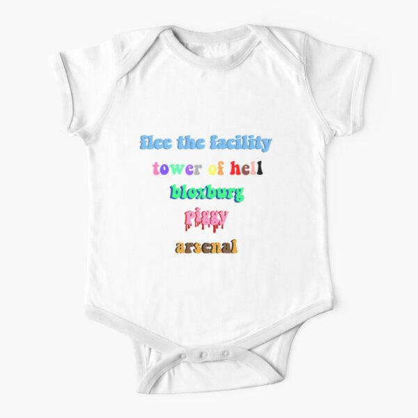 Roblox 2020 Short Sleeve Baby One Piece Redbubble - roblox logo remastered baby one piece