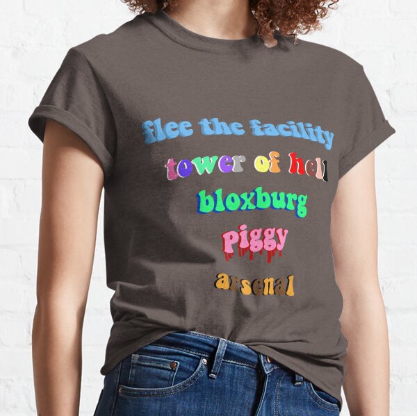 Camisetas Etiqueta De Roblox Redbubble - roblox juego ético niños camiseta algodón niños ropa verano