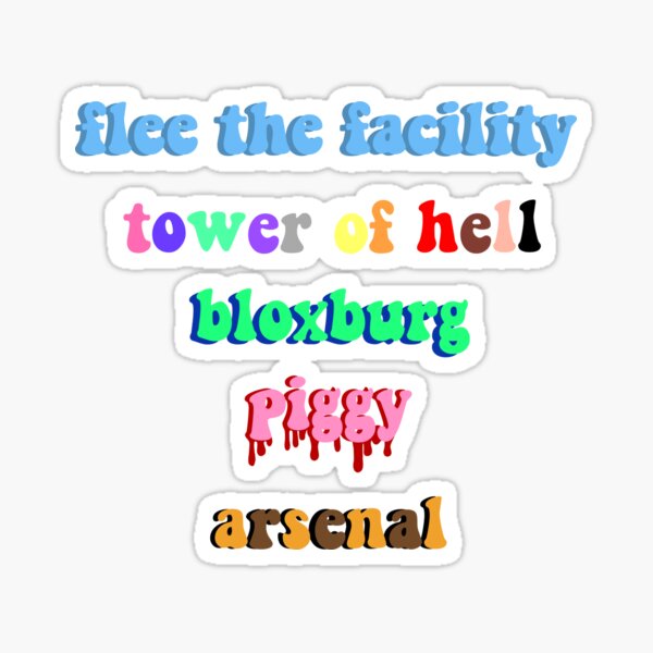 Arsenal Roblox Gifts Merchandise Redbubble - roblox funny cake flee the facility