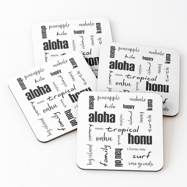 Item preview, Words (Hawaii) designed and sold by CM-PD.