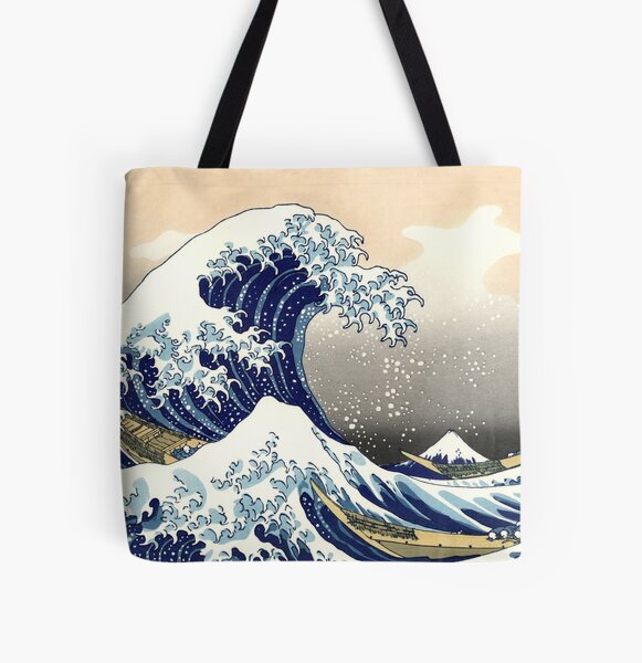 hokusai tote bolsa