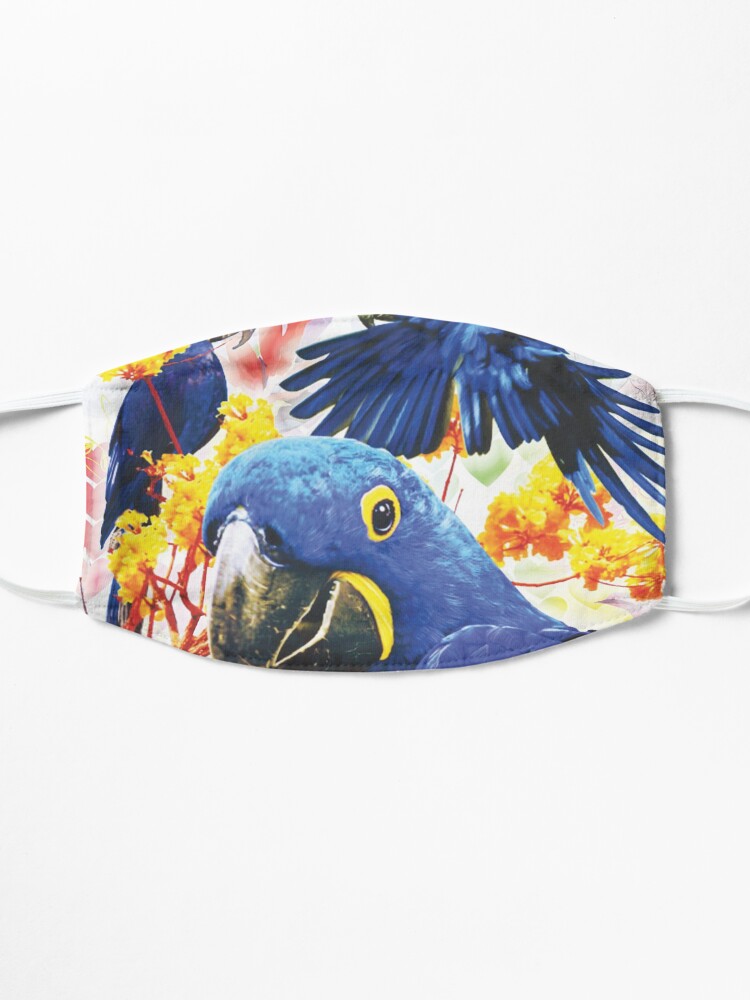 Alternate view of Parrot Design Mask