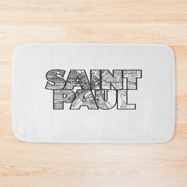 Item preview, Saint Paul, Minnesota Street Map designed and sold by thestreetslocal.