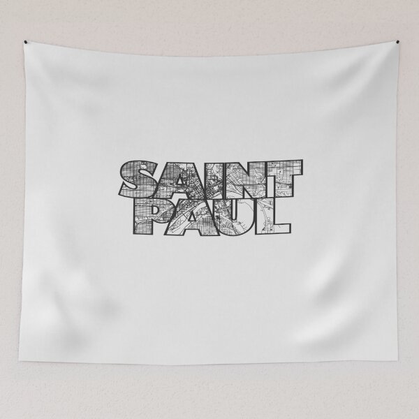Item preview, Saint Paul, Minnesota Street Map designed and sold by thestreetslocal.