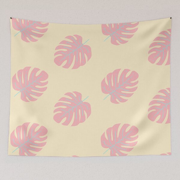 Item preview, Pastel Tropical Montserrat Leaves designed and sold by shopsunbrew.