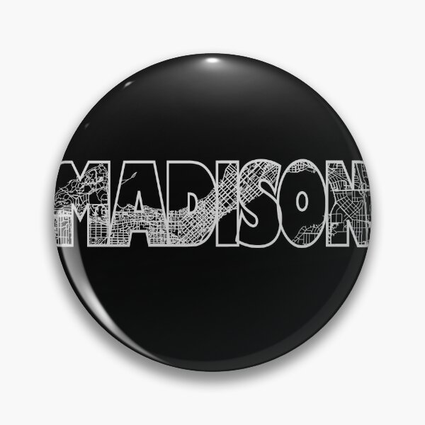 Item preview, Madison Wisconsin Street Map designed and sold by thestreetslocal.