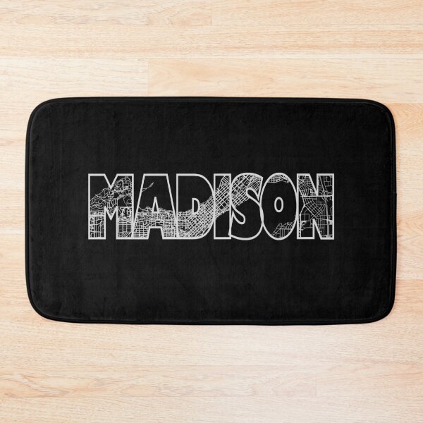 Item preview, Madison Wisconsin Street Map designed and sold by thestreetslocal.