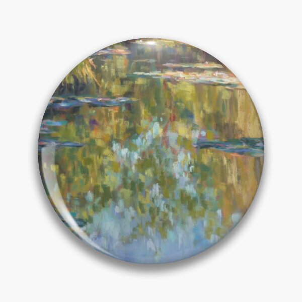 Item preview, Monet's pond in pastel designed and sold by Bonnyview Studio.