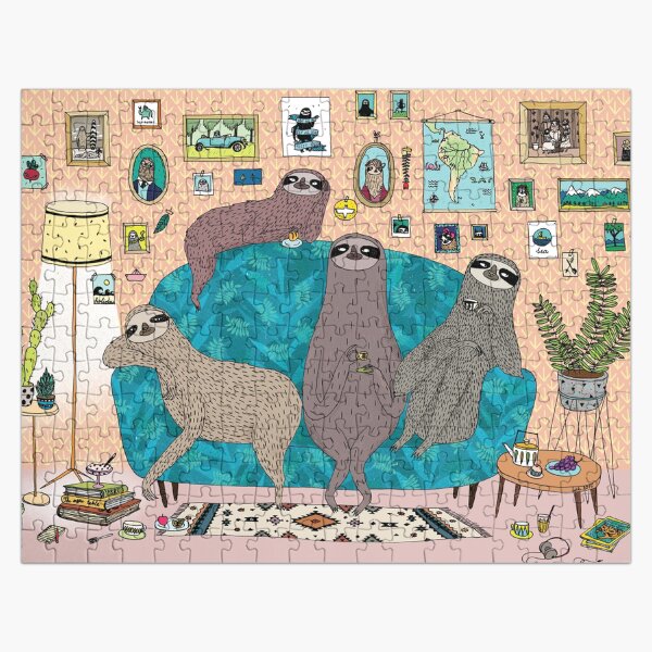 Lazy Sloths Jigsaw Puzzle