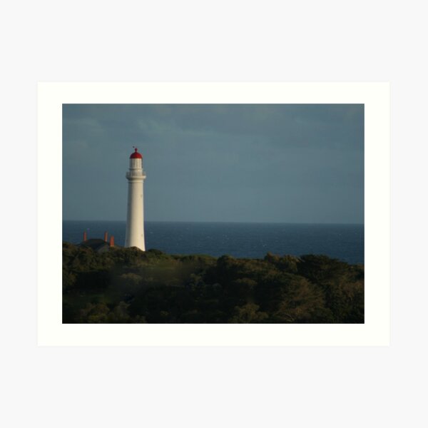 Split Point Lighthouse Art Print