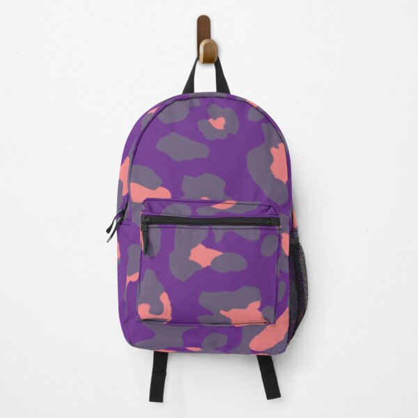 Item preview, Leopard pattern purple designed and sold by Solus Christus.