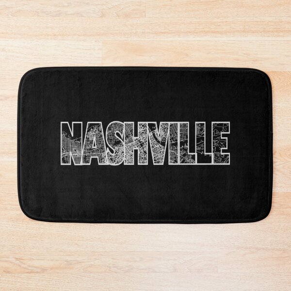 Item preview, Nashville, Tennessee Street Map designed and sold by thestreetslocal.