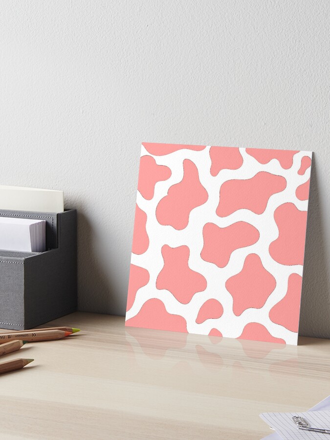 Pink Cow Print Wrapping Paper by socoart